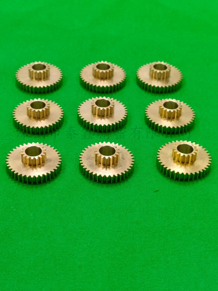 黄铜双联直齿轮